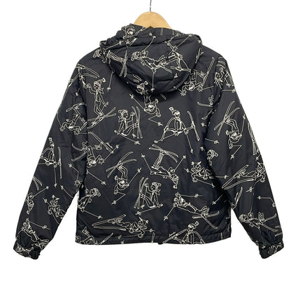 Moncler Down Jacket 0 XS Monteain Giubbotto Black White Winter Zip — view 2