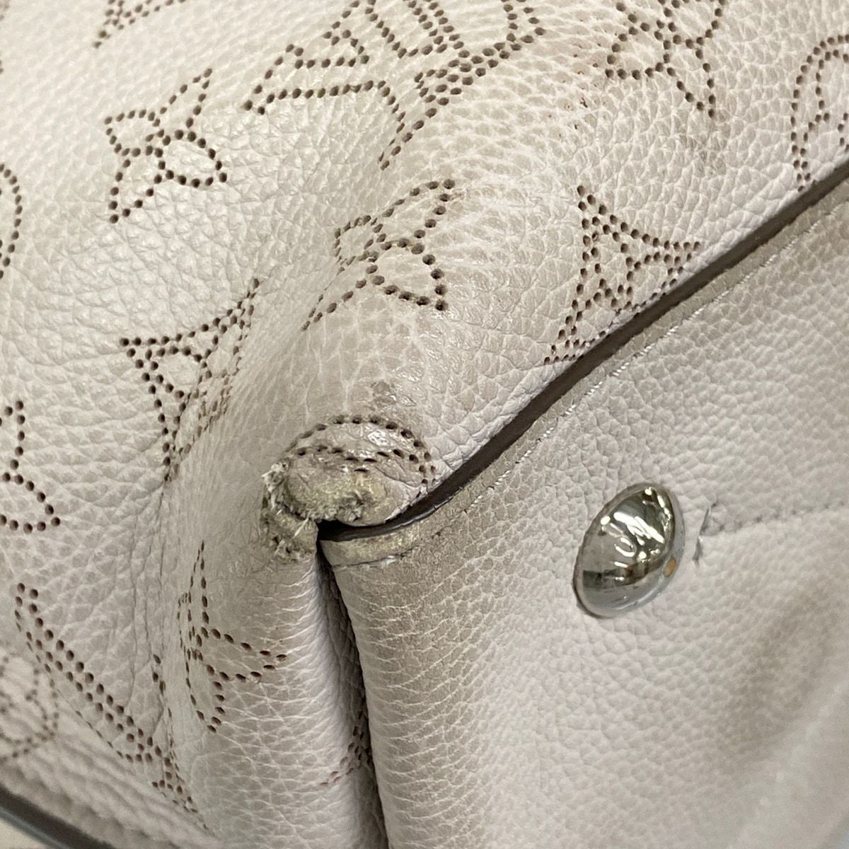 Louis Vuitton Handbag Mahina Mulia Brume Leather Cowhide — view 6