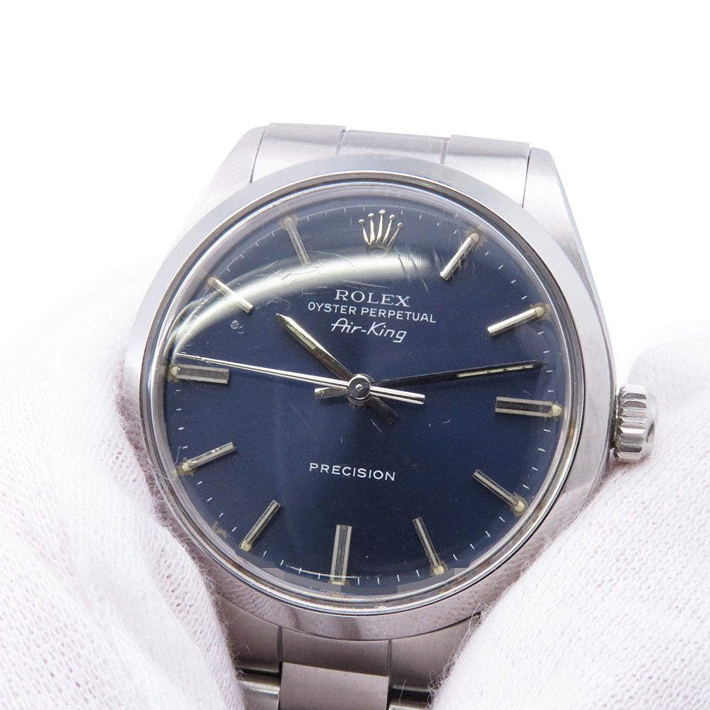 Rolex Air King No 76 Watch Blue Dial — view 4