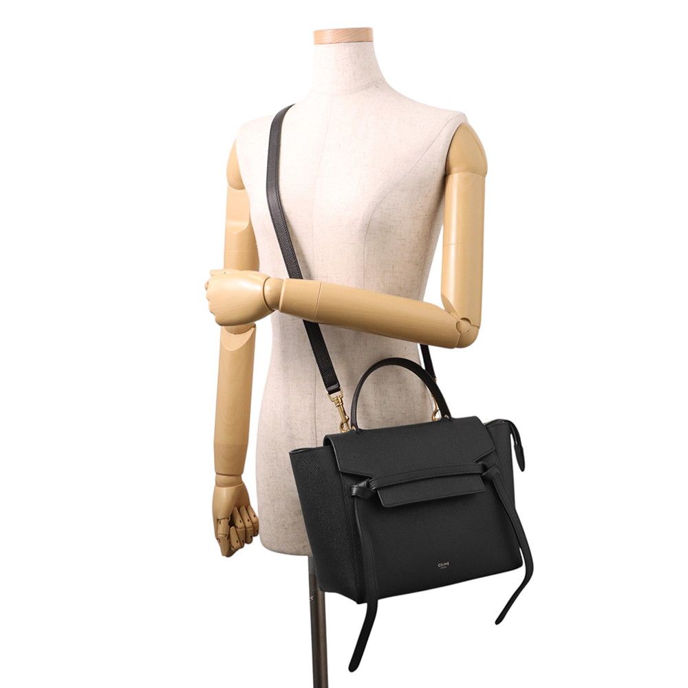 Celine Belt Bag Micro 2-Way Black — view 5