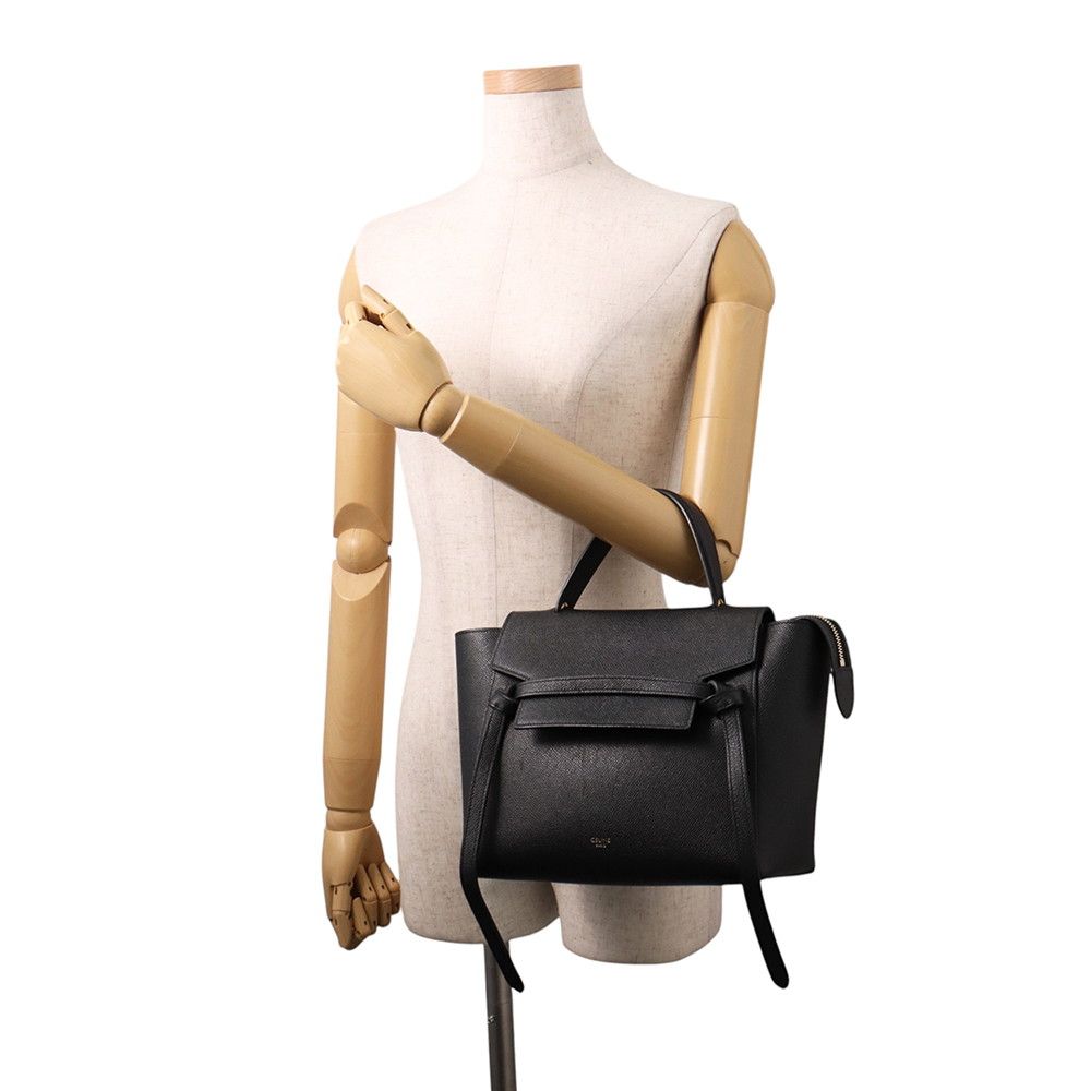 Celine Belt Bag Micro 2-Way Black — view 4