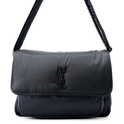 Saint Laurent Paris Shoulder Bag Niki Nylon Black