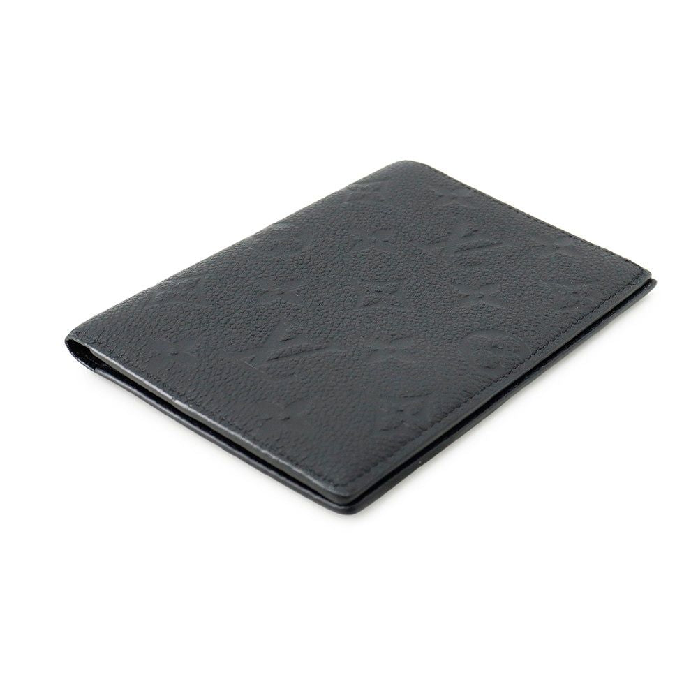Louis Vuitton Monogram Empreinte Passport Cover Couverture NM Black — view 2