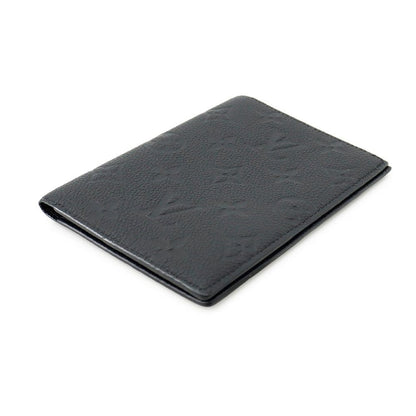 Louis Vuitton Monogram Empreinte Passport Cover Couverture NM Black — view 2