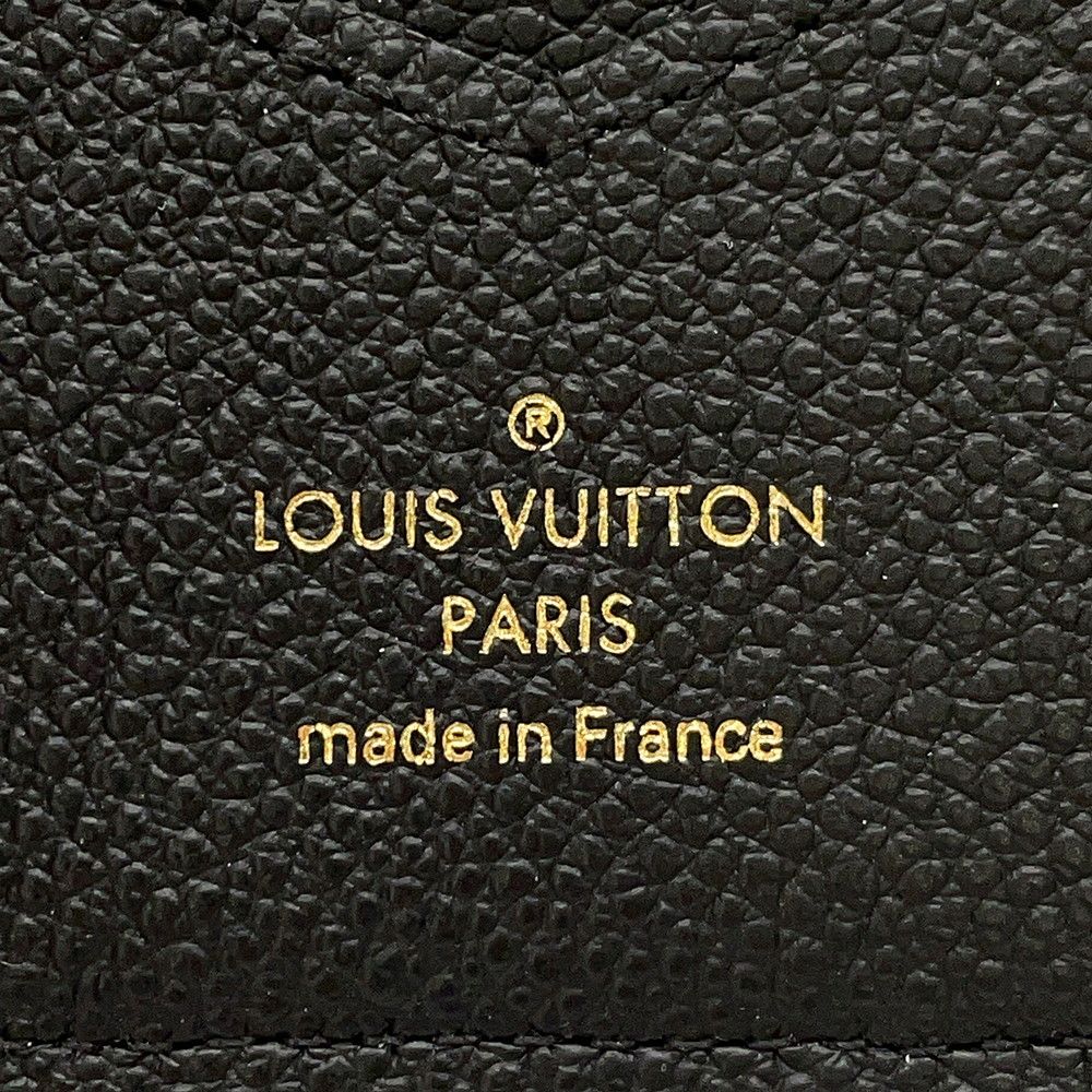 Louis Vuitton Monogram Empreinte Passport Cover Couverture NM Black — view 9