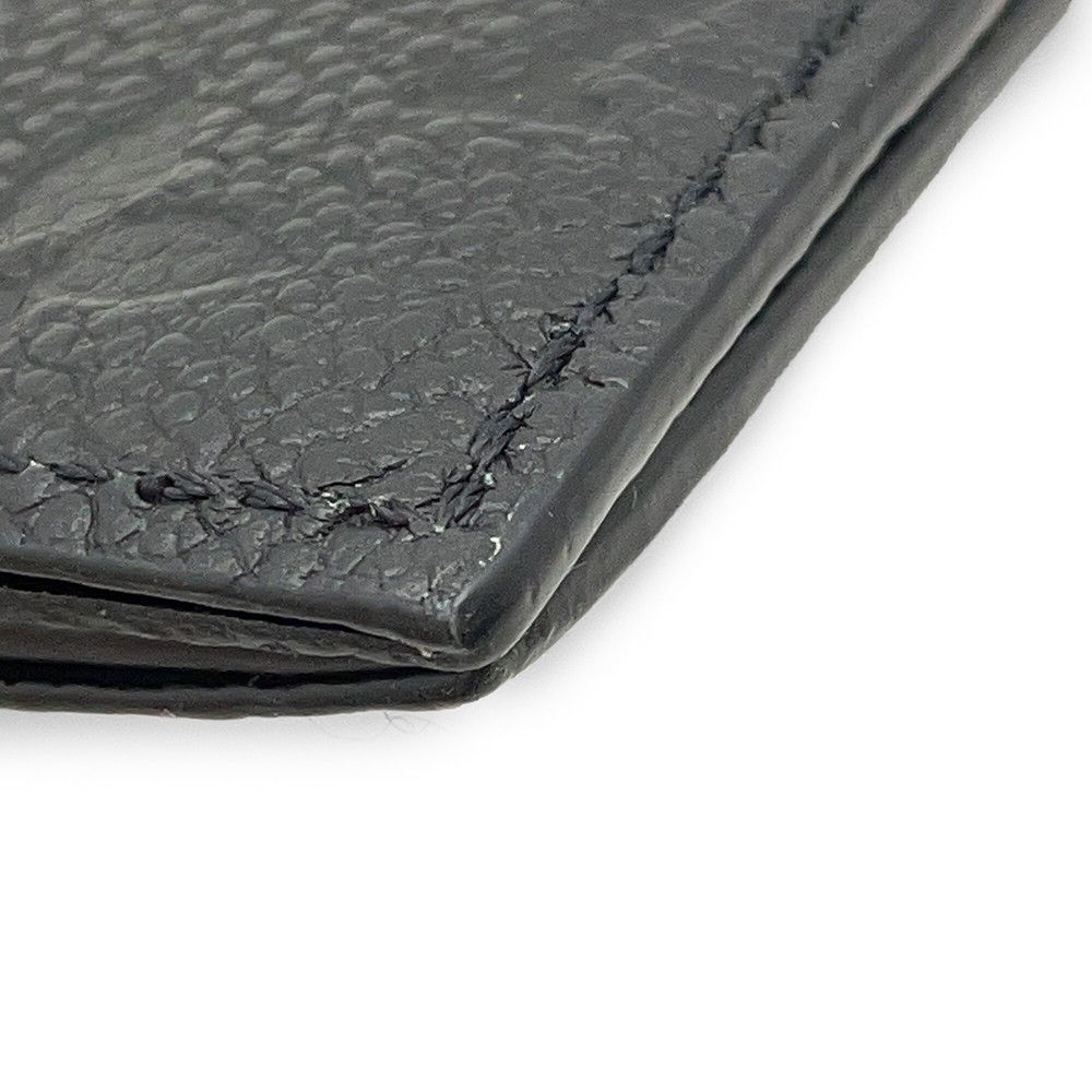 Louis Vuitton Monogram Empreinte Passport Cover Couverture NM Black — view 8