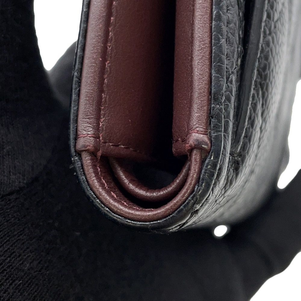 Chanel Trifold Wallet Classic Small Flap Lambskin Black — view 8