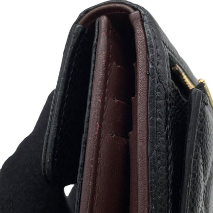 Chanel Trifold Wallet Classic Small Flap Lambskin Black — view 7