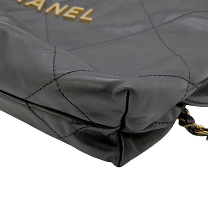 Chanel Backpack 22 Small Shiny Calfskin — view 7
