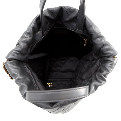 Chanel Backpack 22 Small Shiny Calfskin — view 5