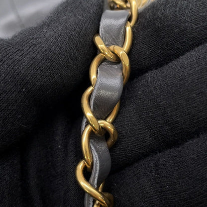 Chanel Backpack 22 Small Shiny Calfskin — view 8