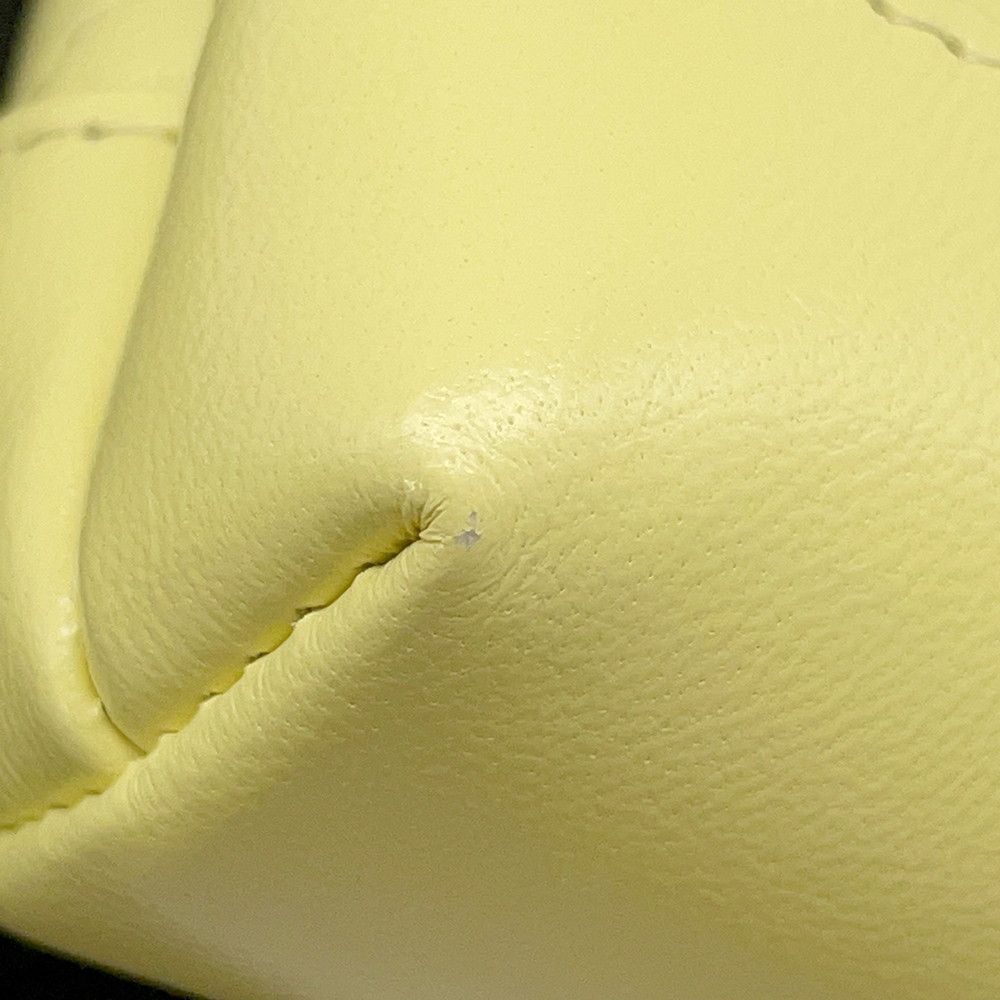 Chanel Chain Shoulder Bag CC Logo Quilted Lambskin Clutch — view 6