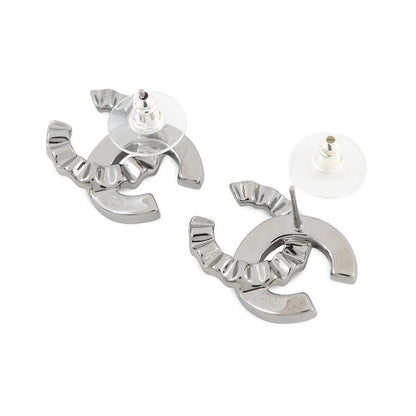 Chanel Earrings CC Logo Rhinestone 26 — view 3