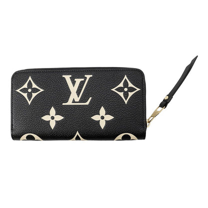 Louis Vuitton Wallet Monogram Empreinte Zippy Black Zip Around — view 3