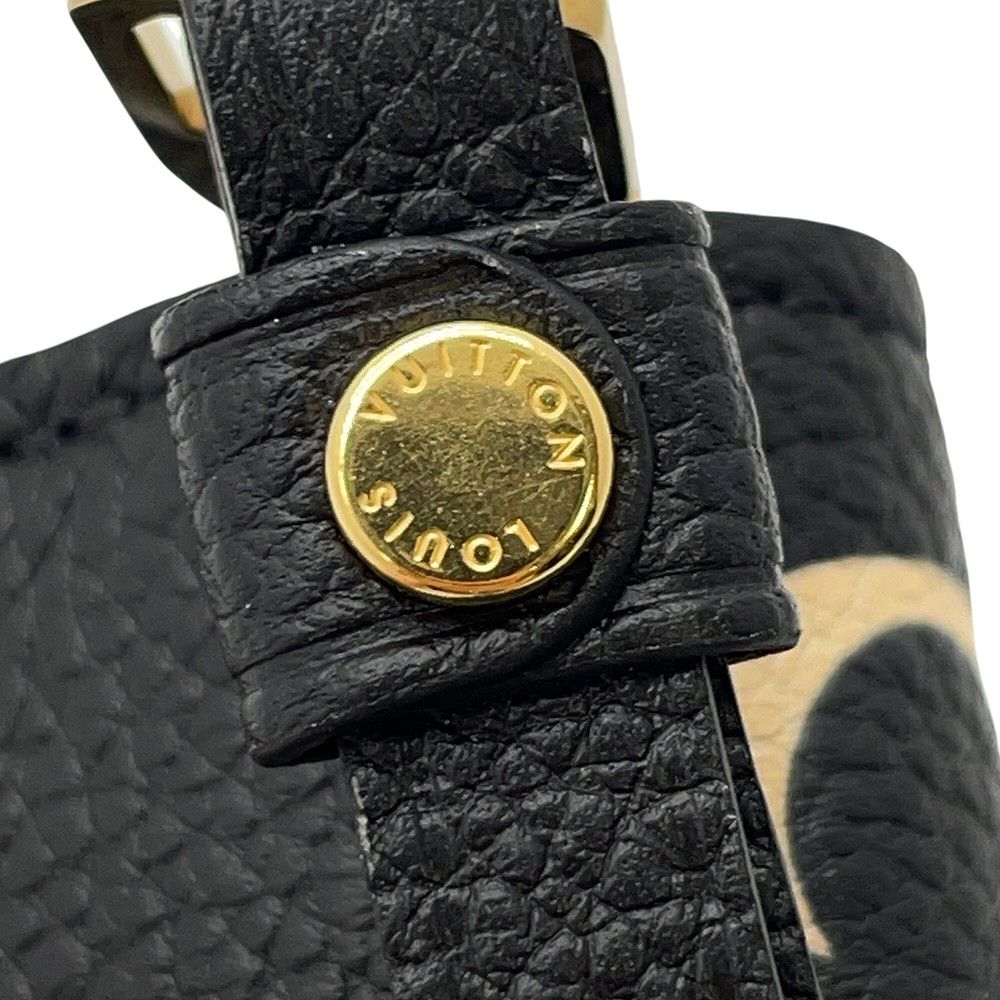 Louis Vuitton Wallet Monogram Empreinte Zippy Black Zip Around — view 7