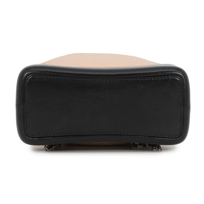 Chanel Backpack Gabriel de Small CC Logo Quilted Aged Calfskin Black — view 3