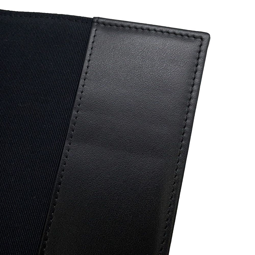 Chanel Passport Case CC Logo Quilted Caviar Leather Rhinestone Cover Black — view 5
