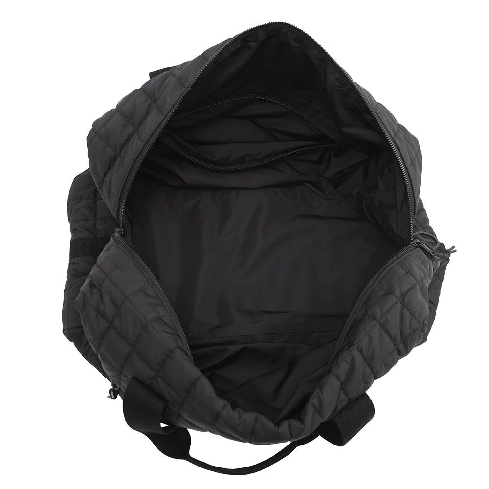 Saint Laurent Paris Boston Bag Noux Quilted Nylon Black — view 6