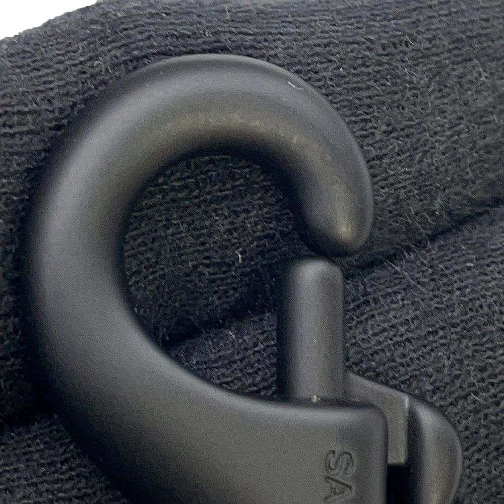 Saint Laurent Paris Boston Bag Noux Quilted Nylon Black — view 8