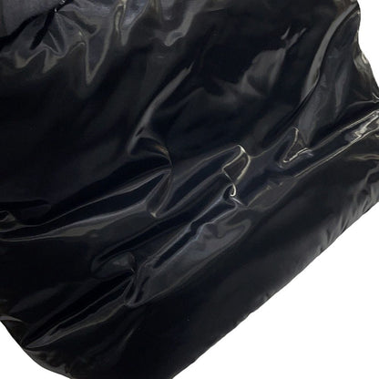 Saint Laurent Paris Tote Wide Puffer Logo Nylon Black — view 6