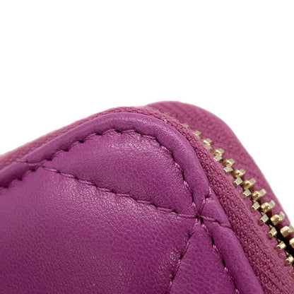 Chanel Wallet 19 Small Zip CC Logo Lambskin — view 8