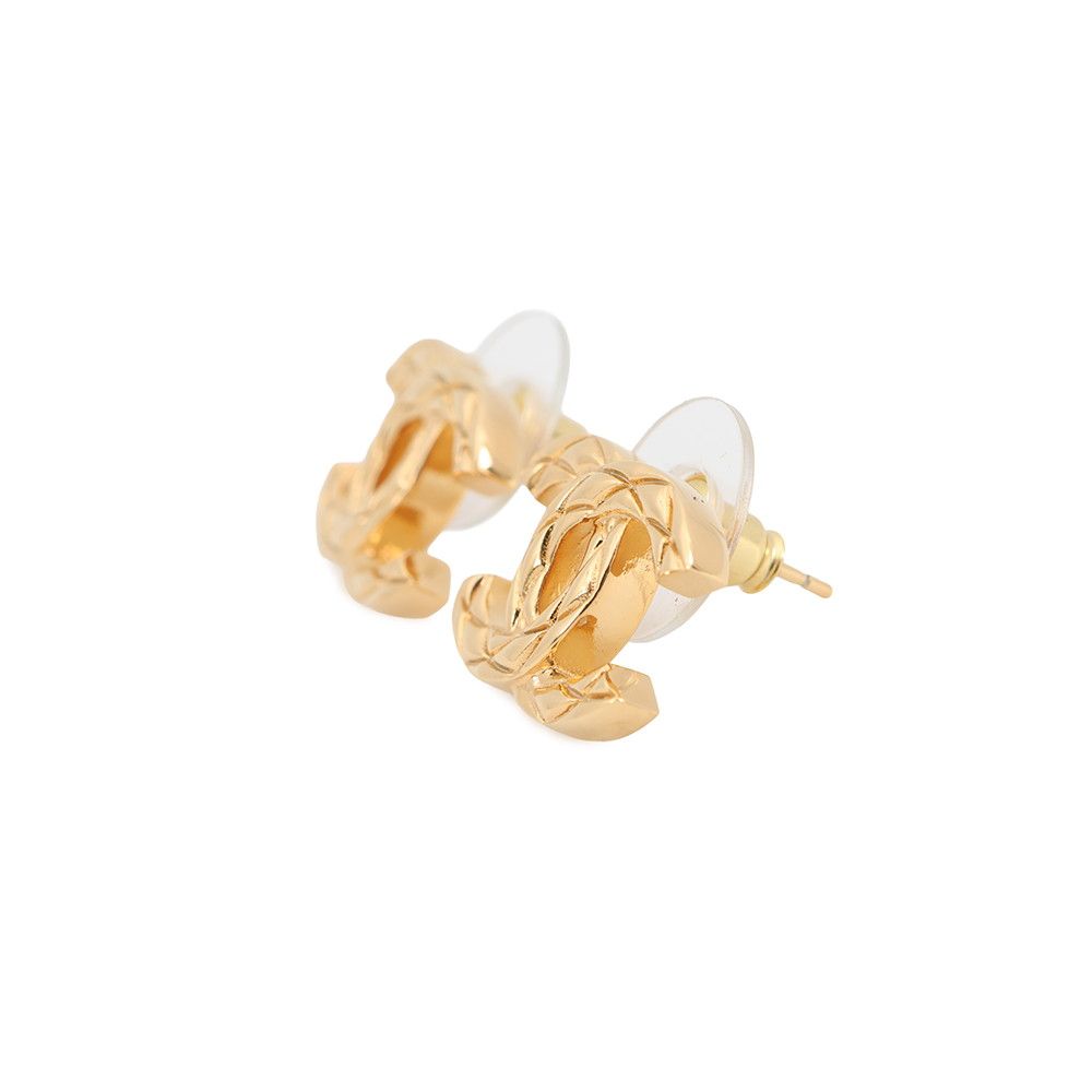 Chanel Earrings CC Logo — view 2