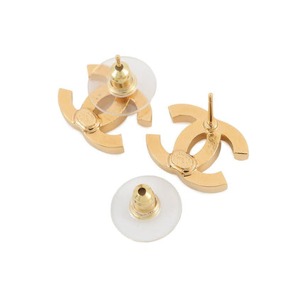 Chanel Earrings CC Logo — view 3