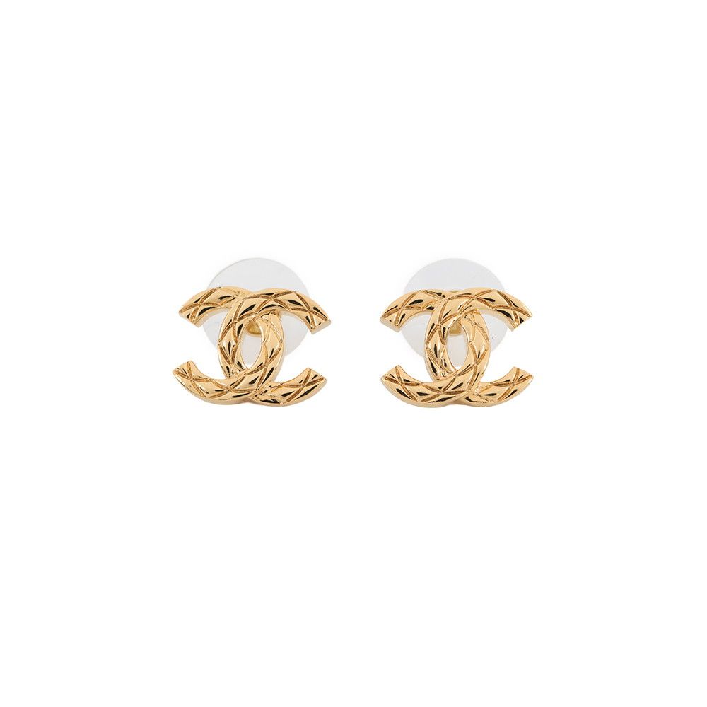 Chanel Earrings CC Logo