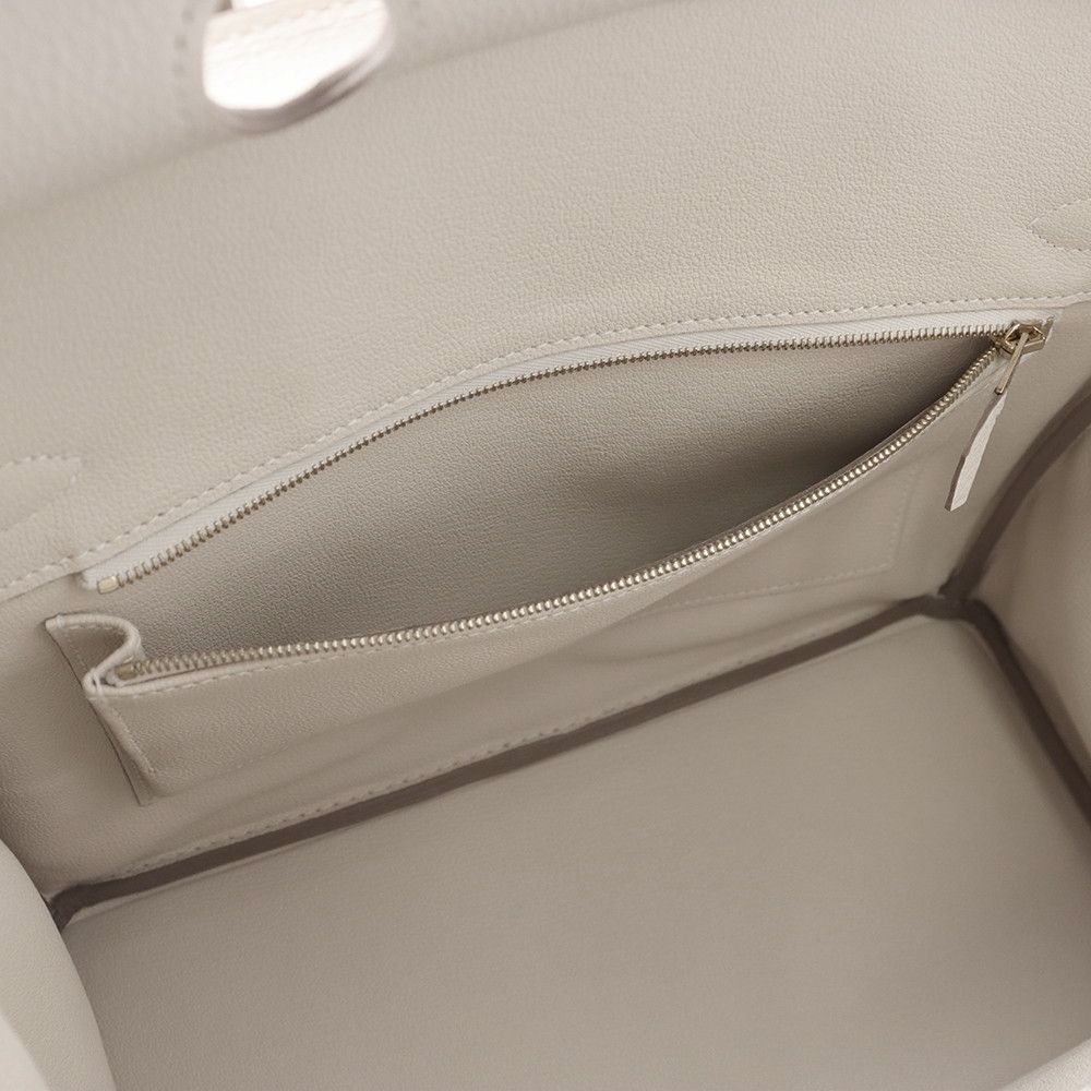Hermes Birkin 30 Cles Gold Togo Handbag — view 7