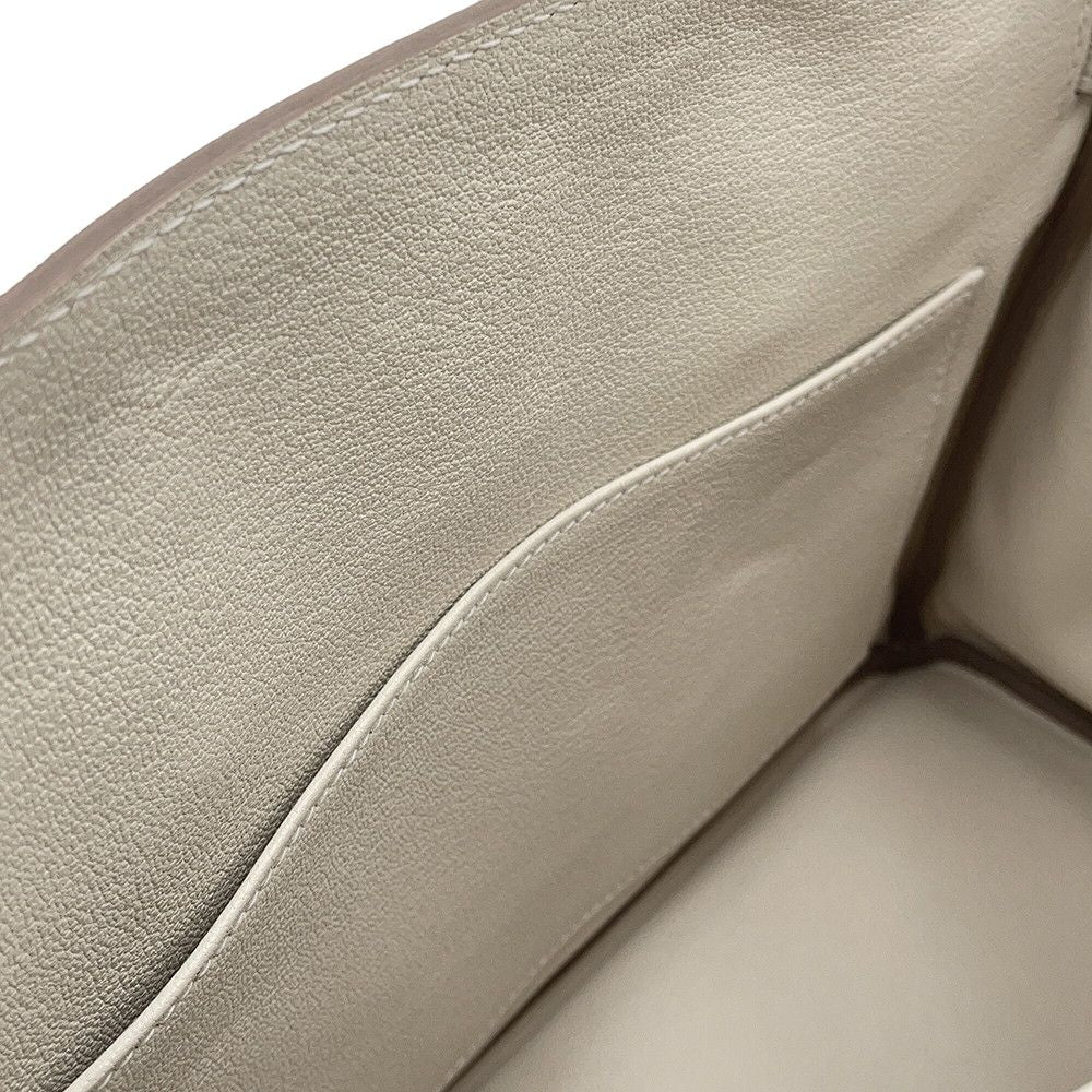 Hermes Birkin 30 Cles Gold Togo Handbag — view 8