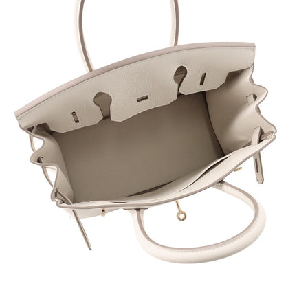 Hermes Birkin 30 Cles Gold Togo Handbag — view 5