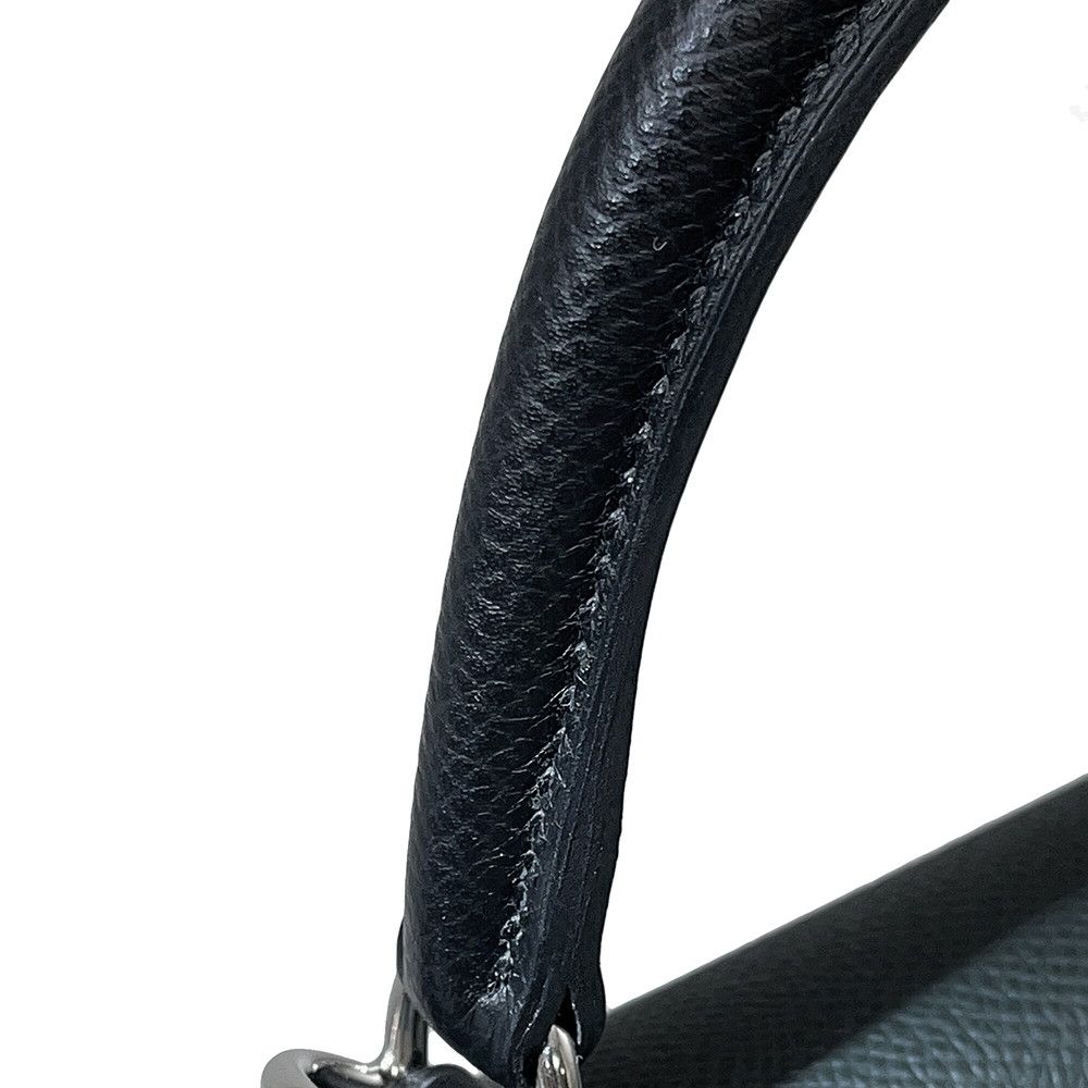 Hermes Kelly 25 Sellier Tricolor Vert Mangalore Almond Black Silver Epsom 2-Way — view 8