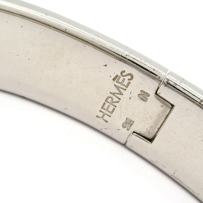 Hermes Bangle Click Silver Black Bracelet — view 4