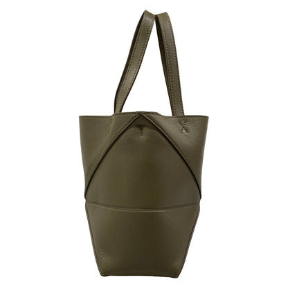 Loewe Tote Puzzle Fold Mini Khaki — view 2