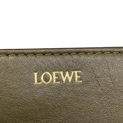 Loewe Tote Puzzle Fold Mini Khaki — view 9