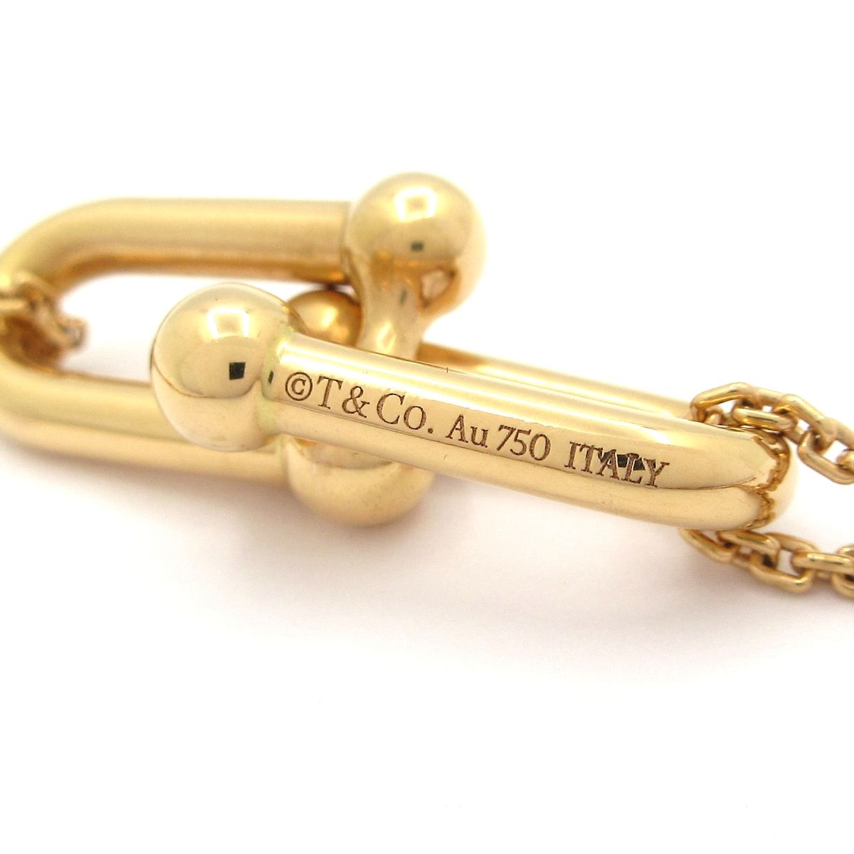Tiffany & Co Necklace Double Link 18k Pink Gold — view 5