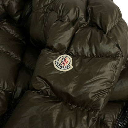 Moncler Down Coat 1 S Suyen Khaki Long Sleeve Winter — view 9