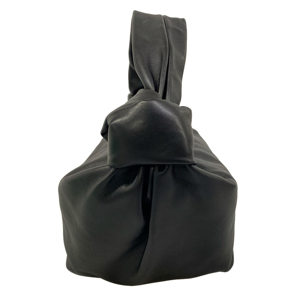 Bottega Veneta Handbag Double Knot Black Leather — view 2