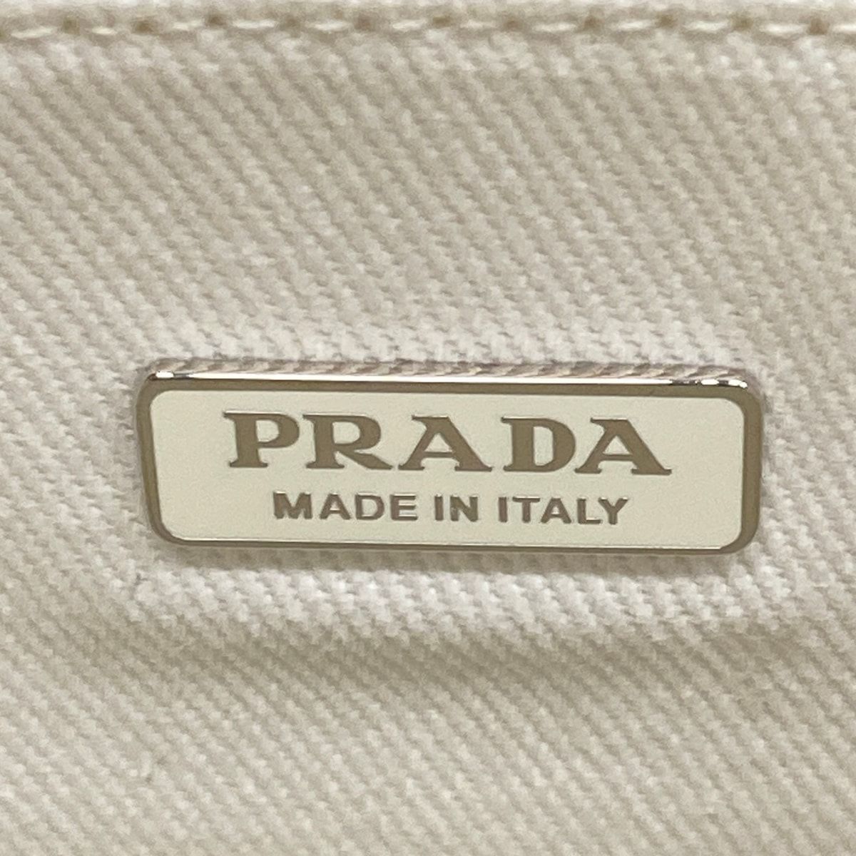Prada Tote White Black Dot Pattern Isetan Limited — view 9