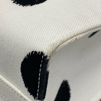 Prada Tote White Black Dot Pattern Isetan Limited — view 6