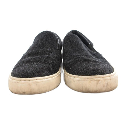 Moncler Glitter Slip on Sneakers 36 Black — view 4