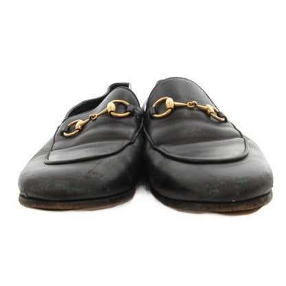 Gucci Horsebit Loafers Shoes Leather 36.5 Black — view 4