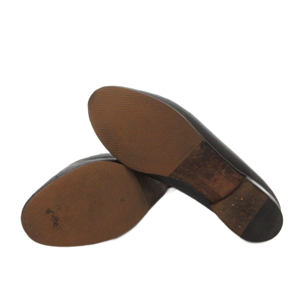 Gucci Horsebit Loafers Shoes Leather 36.5 Black — view 6