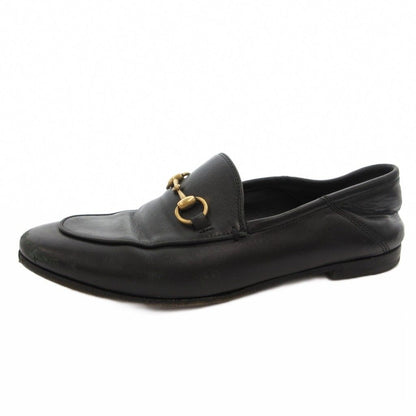 Gucci Horsebit Loafers Shoes Leather 36.5 Black — view 2