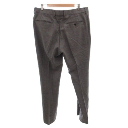 Louis Vuitton Pants Trousers Tapered Cashmere Blend LV Logo Embroidery Wool 46 — view 2