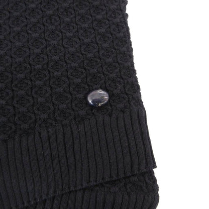 Chanel Knit Vest Pullover Crew Neck 36 Navy — view 5