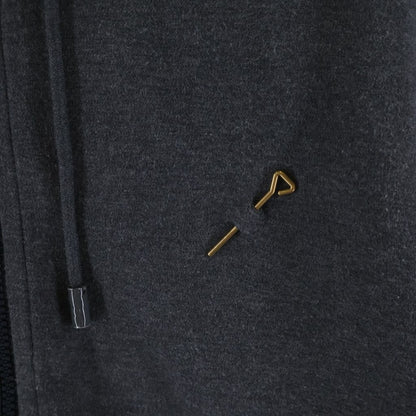 Louis Vuitton Cotton Zip Hoodie Gray S — view 4