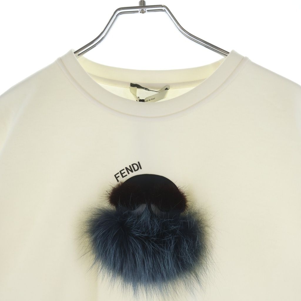 Fendi Front Fur Character Sweatshirt — view 3