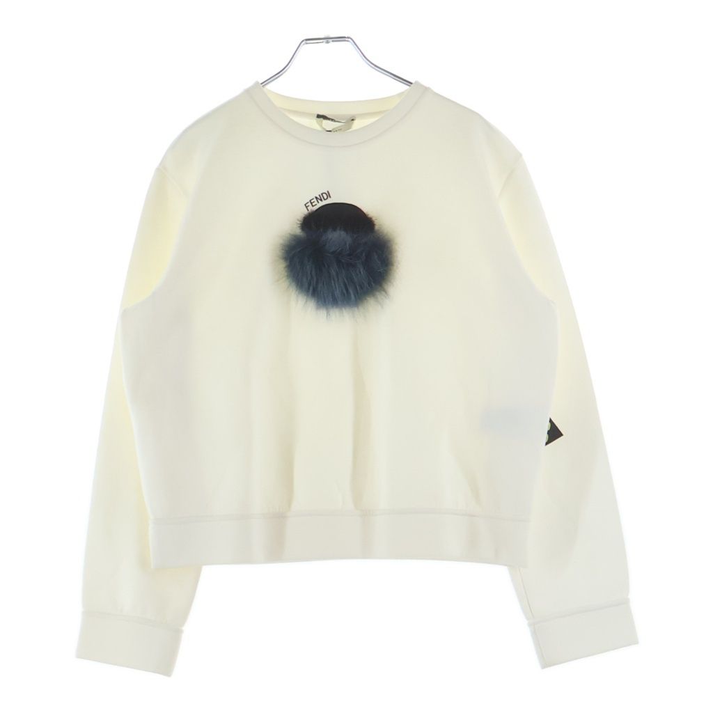 Fendi Front Fur Character Sweatshirt