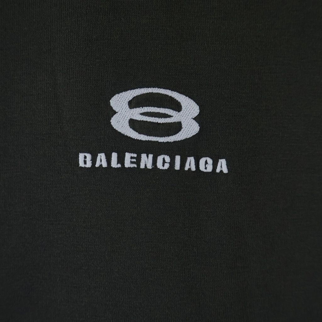 Balenciaga Lettered Crewneck Pullover Vest Layered Top Multicolor — view 5
